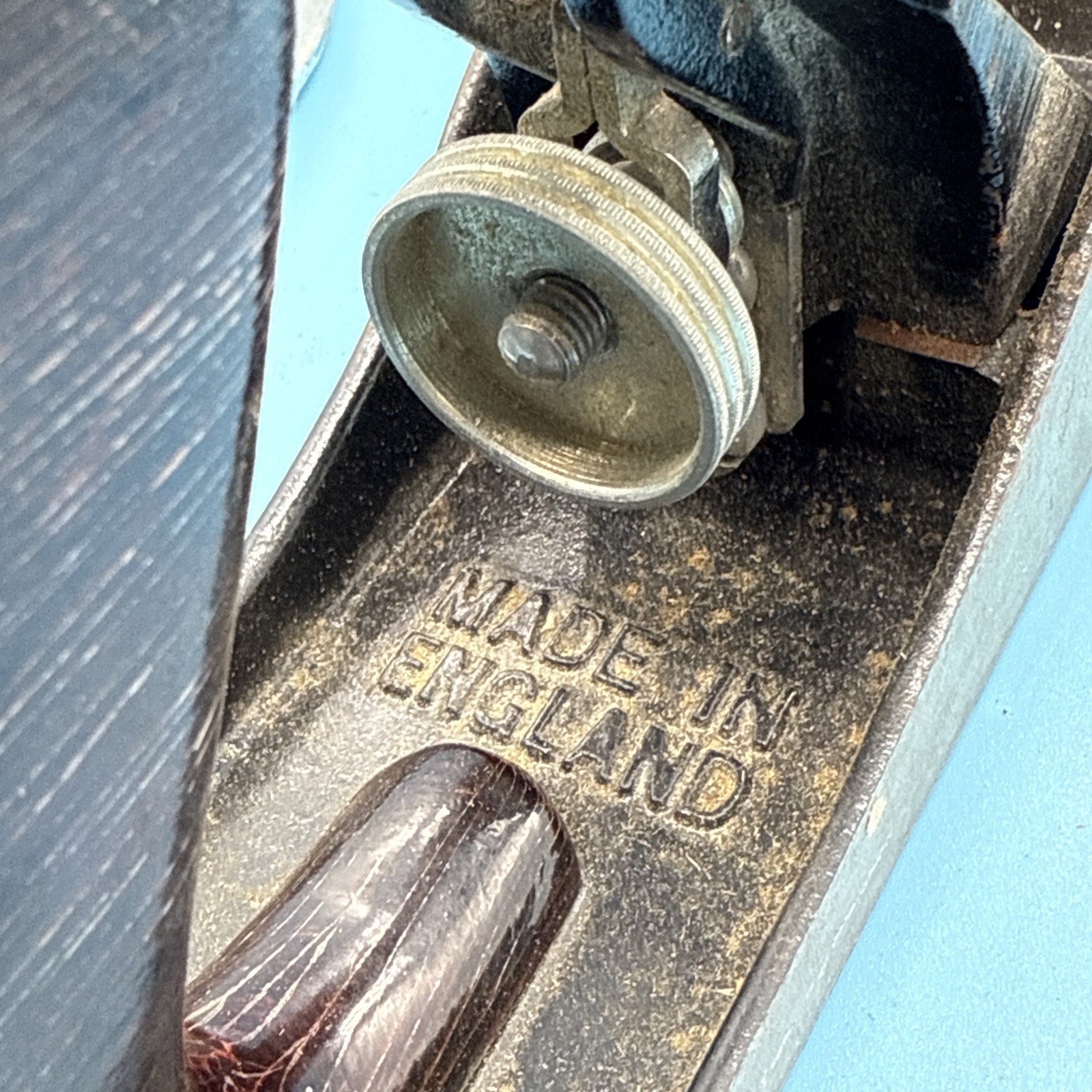Stanley Bailey No. 4 Smooth Bottom Wood Plane with Original Box