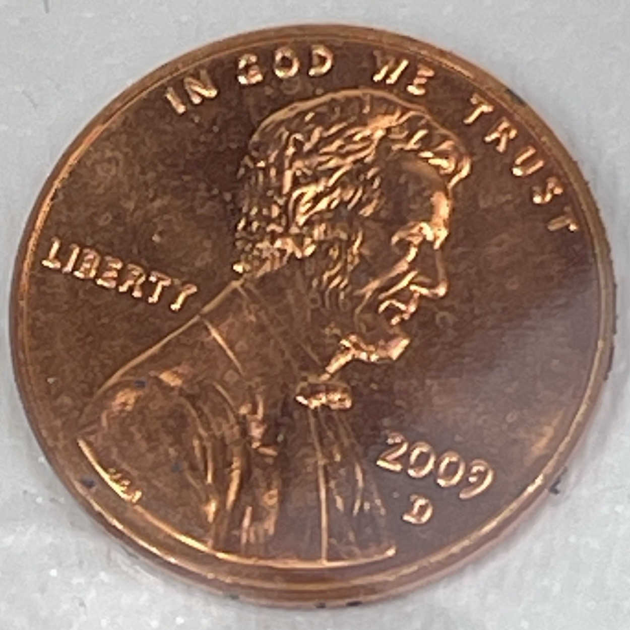 2009 D Lincoln Formative Life Bicentennial Series Copper Zinc