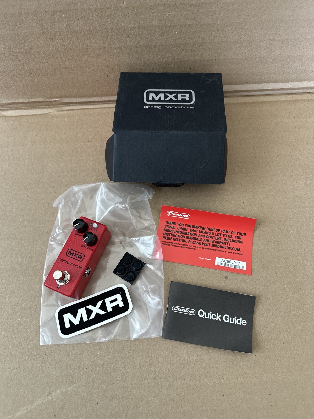 MXR M291 Dyna Comp Mini Compressor Pedal - Open Box