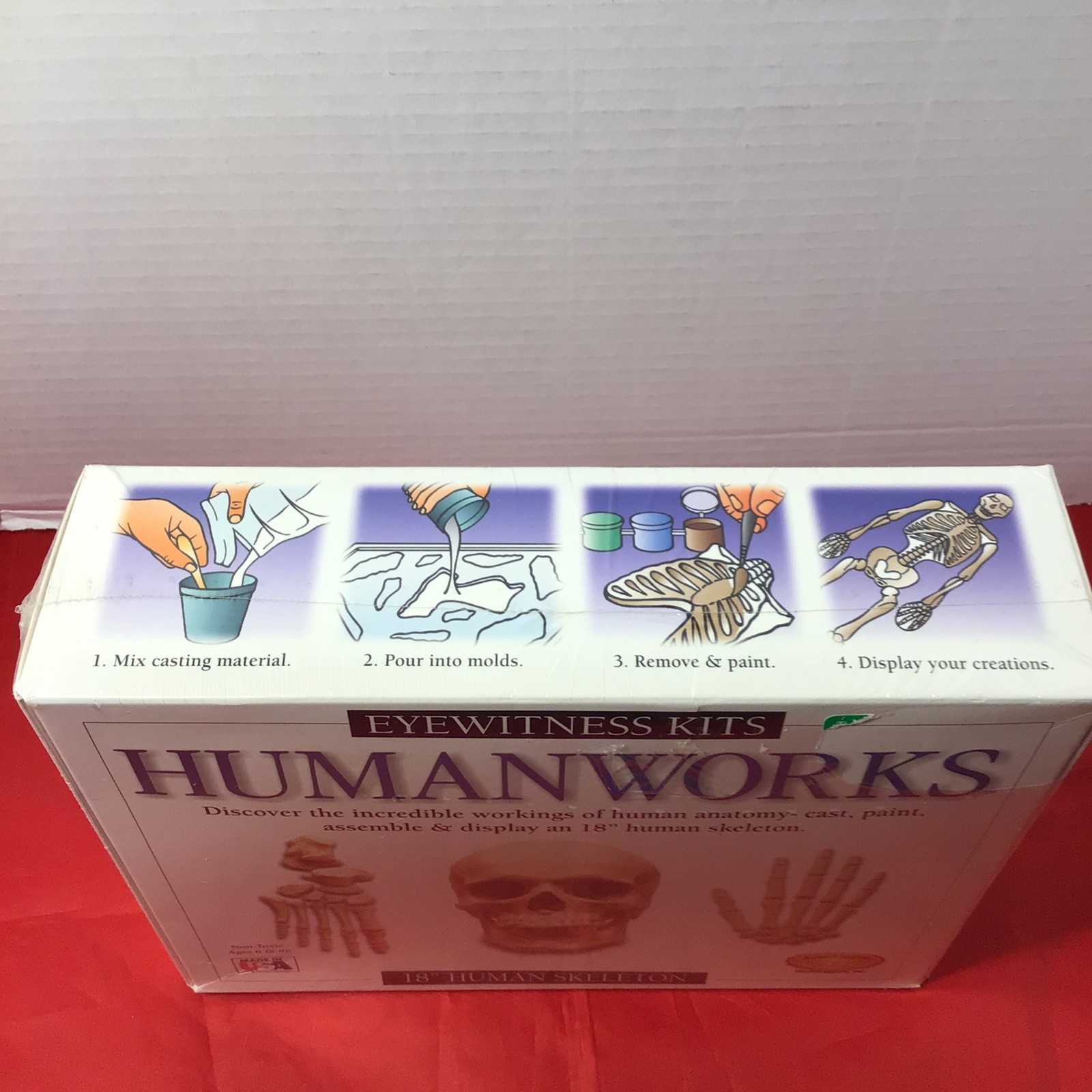 Eyewittness Kits Humanworks 18" Human Skeleton