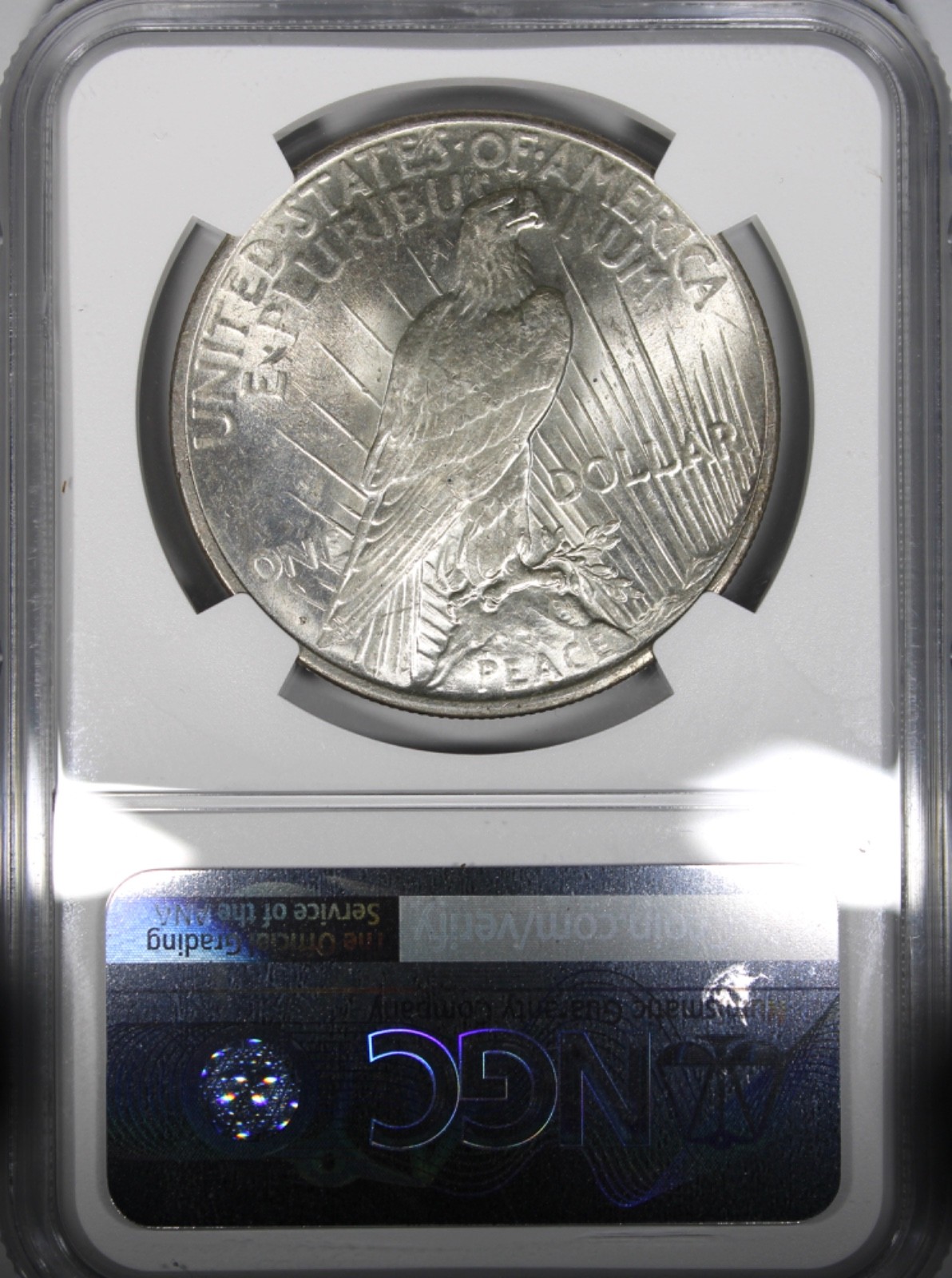 1926-D Peace Dollar NGC MS62 Better Date $1 Uncirculated