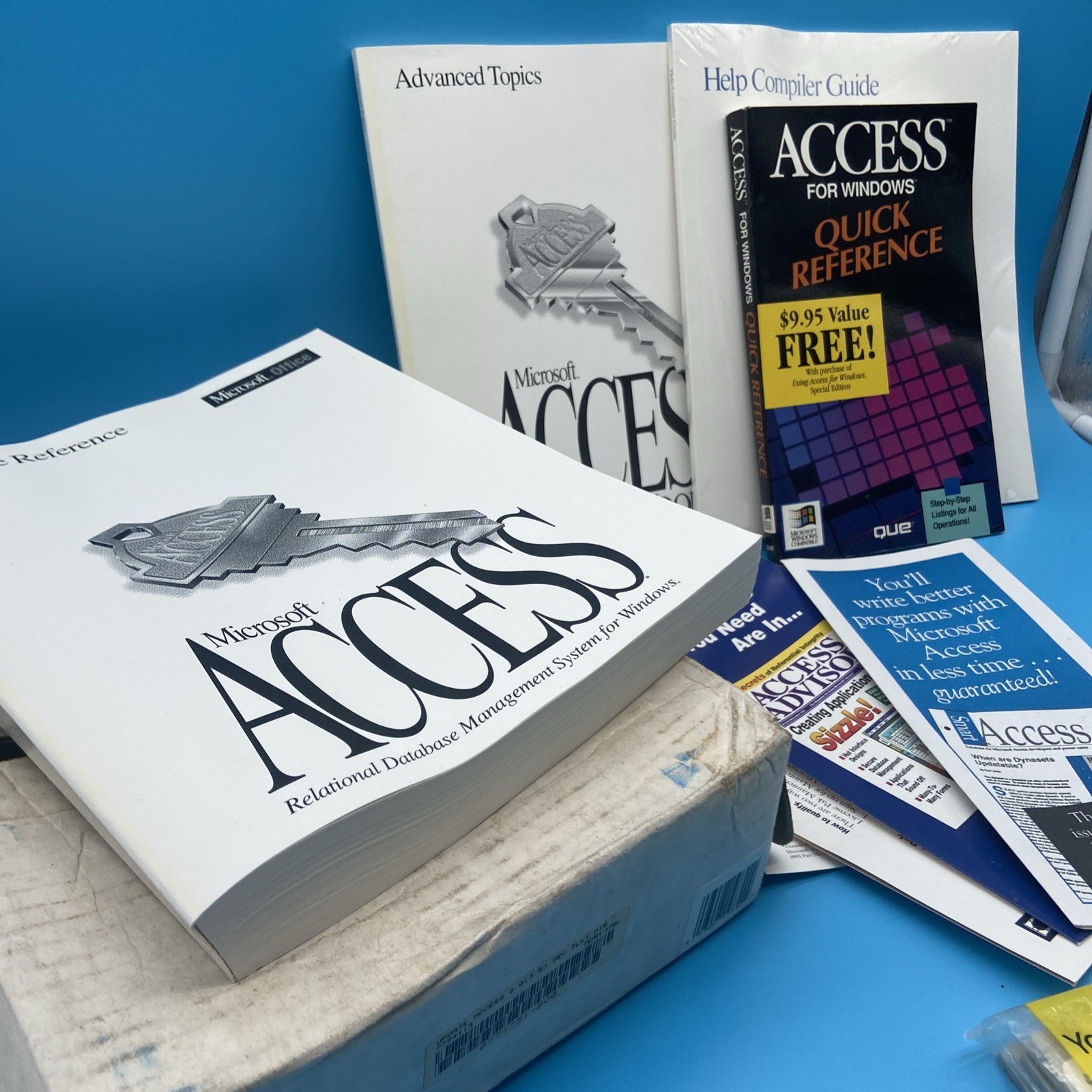 MS Access 2.0 Developer's Toolkit Win 3.1 - Manuals & SEALED Floppy Disks