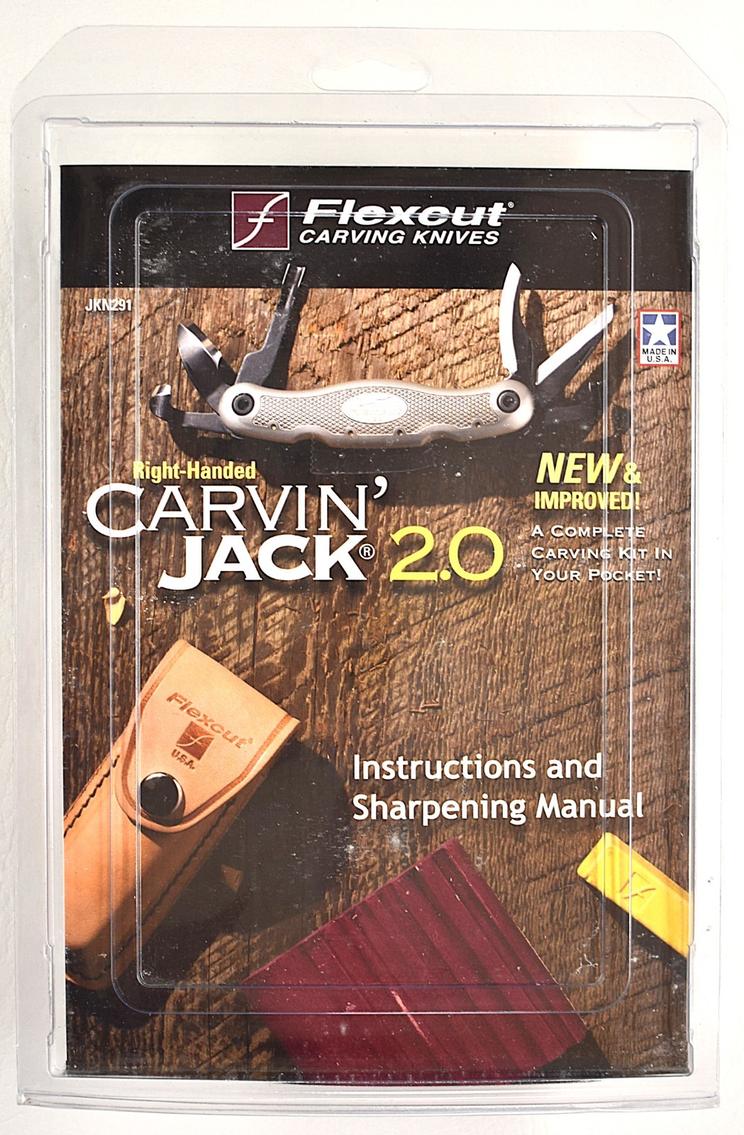 Flexcut JKN291 Carvin' Jack 2.0, Right Hand