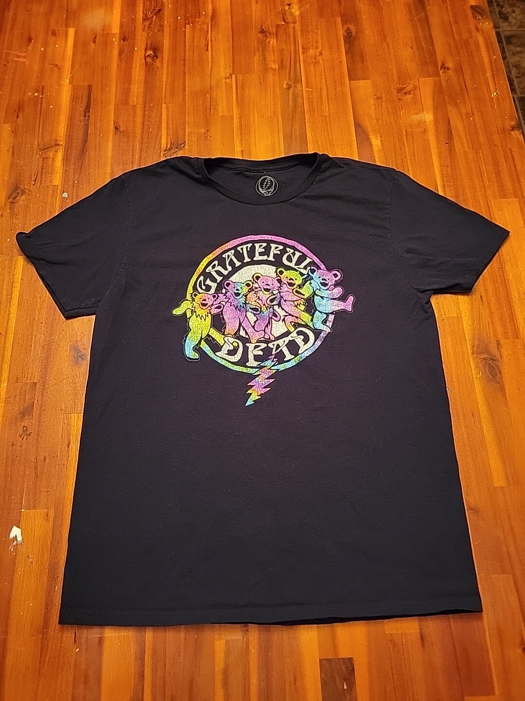 Grateful Dead T-shirt Dancing Bears 2022 Large Good Pre-owned Condition