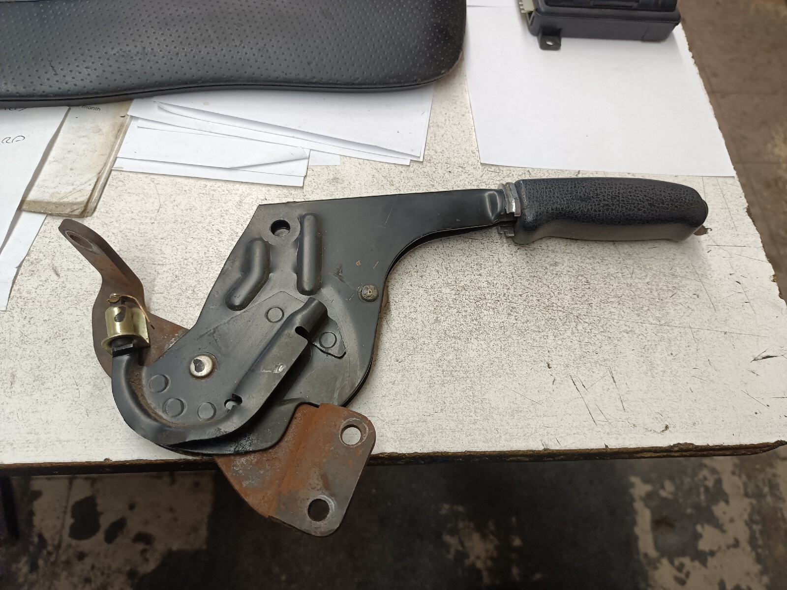 83 RX-7 E-Brake Handle Emergency Parking USED OEM