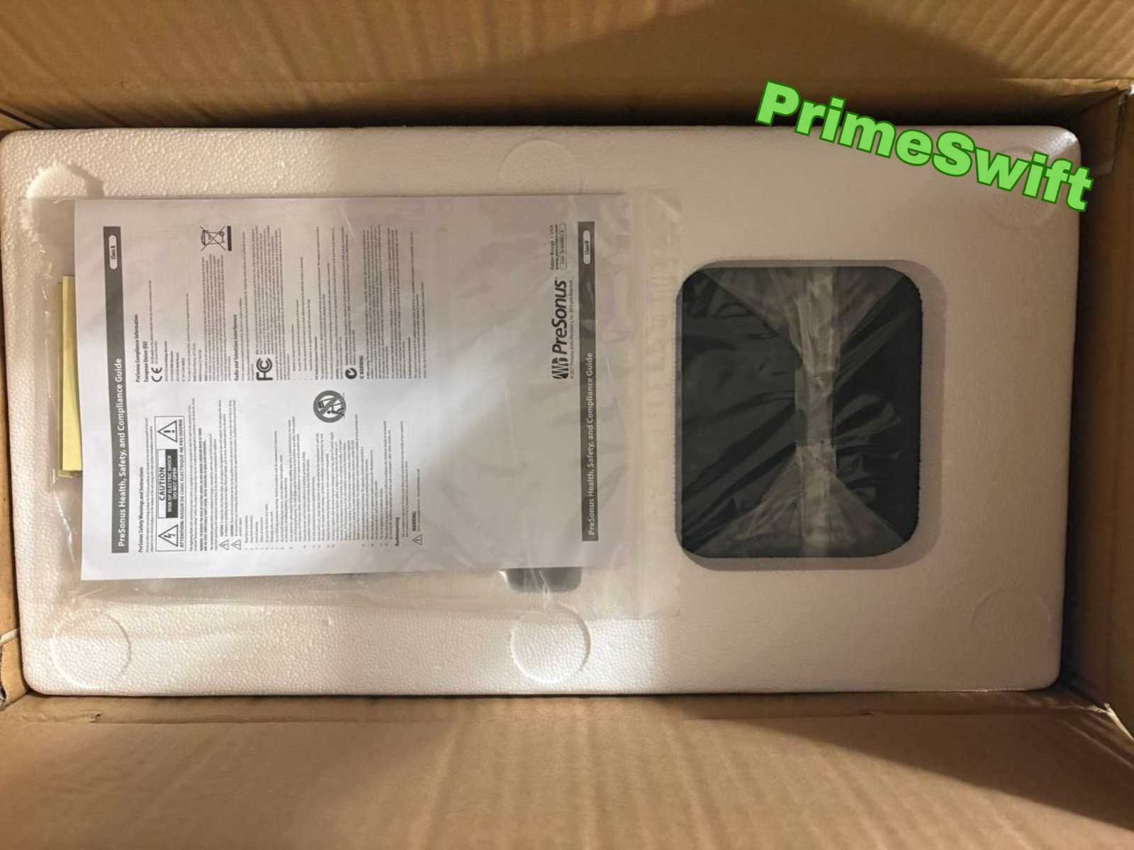 PreSonus Eris E4.5 Active Studio Monitors – 50W Bi-Amp 4.5" LF Driver, Pair