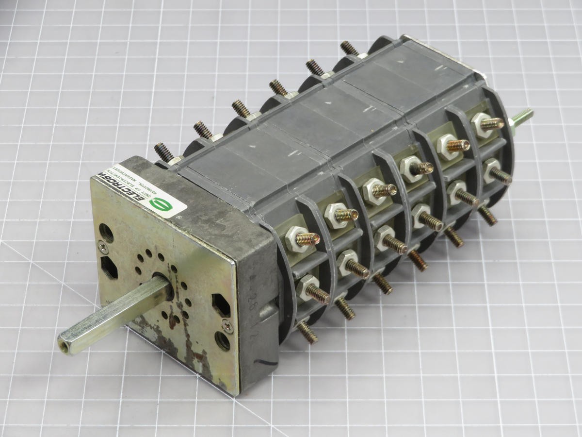 ELECTROSWITCH 505A626G01-1 WH TYPE W2 TRANSFER SWITCH T205301