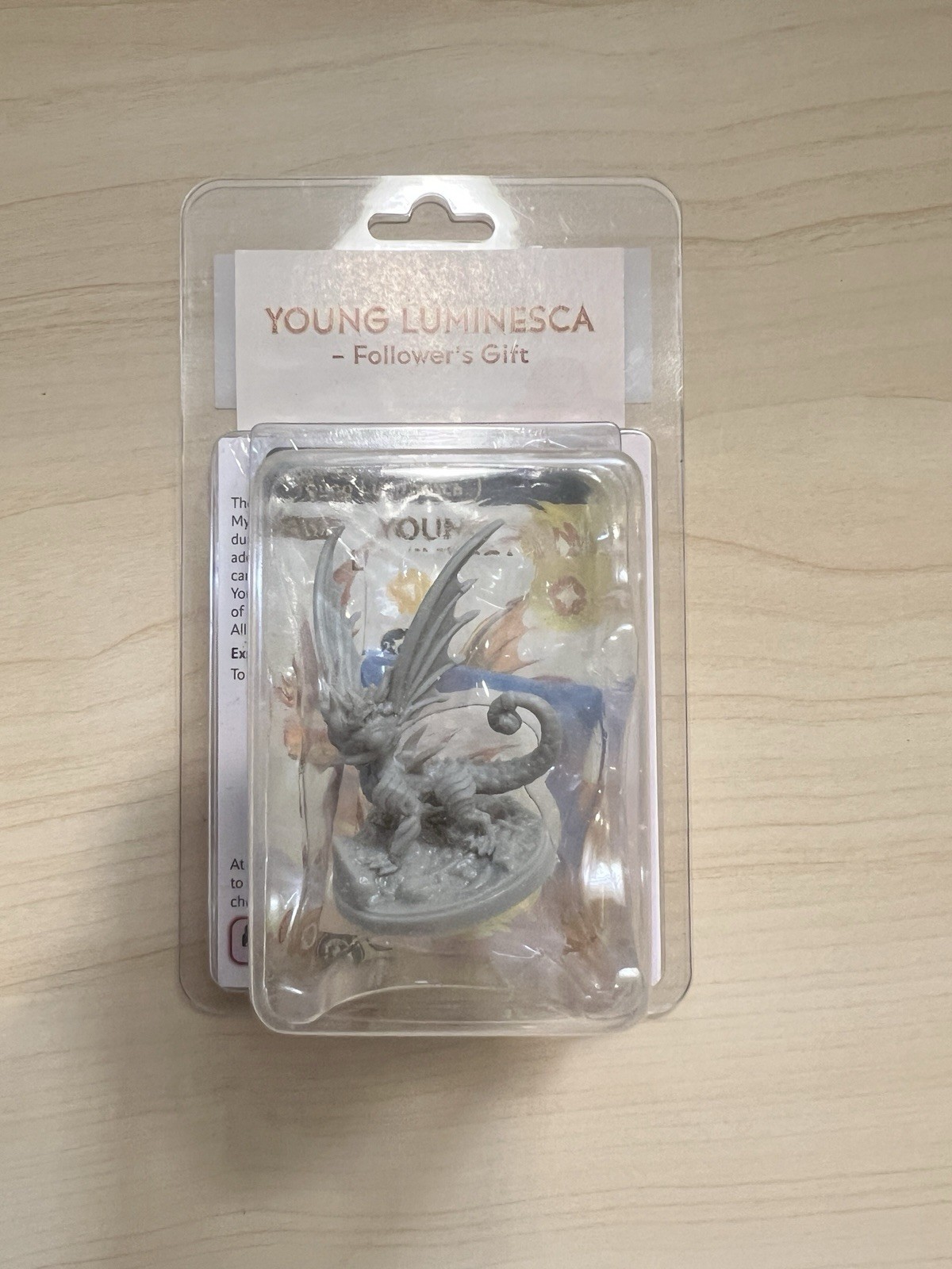 Dragon eclipse Young Luminesca Miniature follower gift