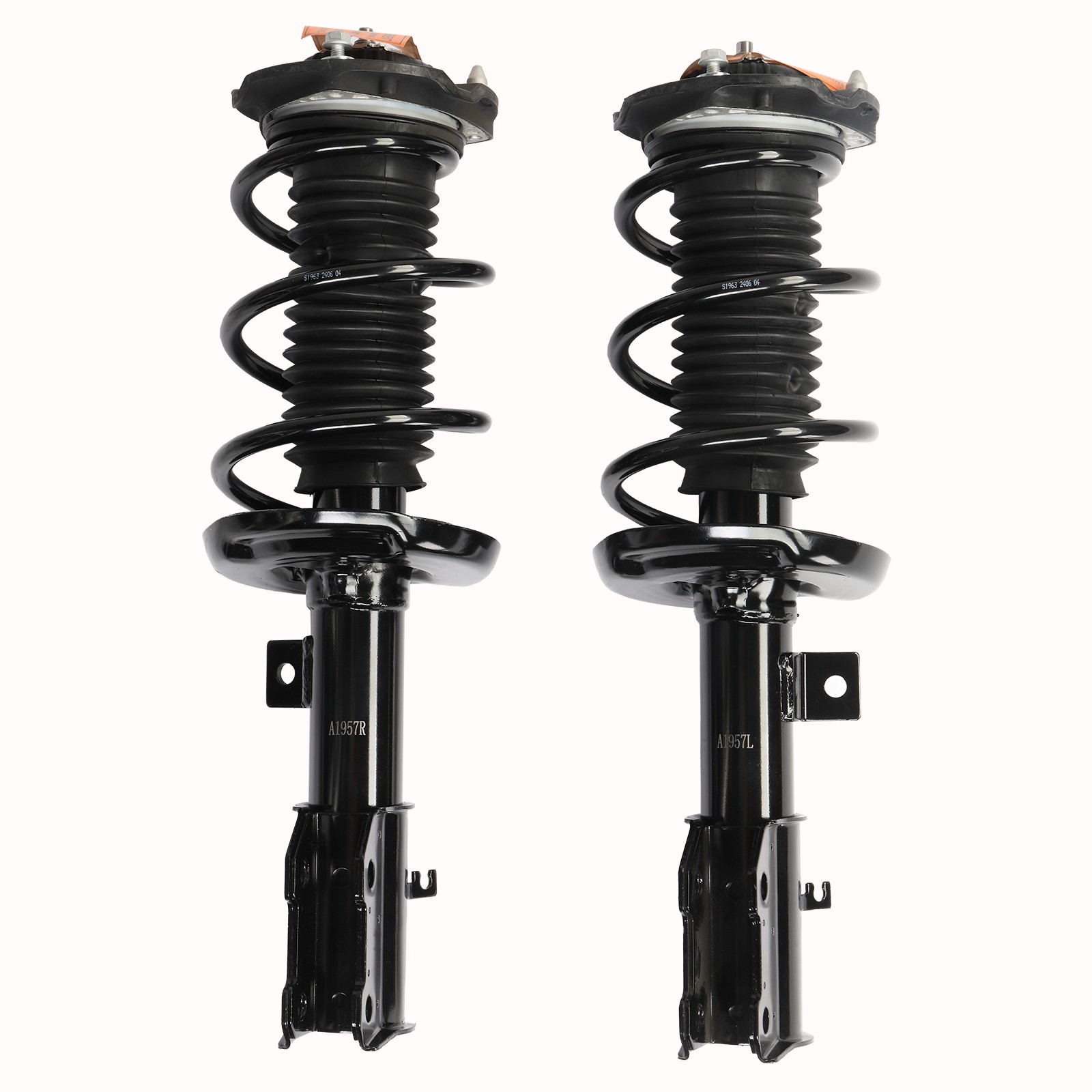 Front Left and Right Struts Coil Spring Assembly for 2016 - 2019 Chevrolet Cruze