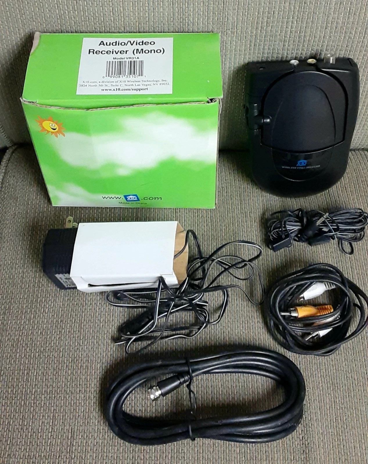 NIB X-10 ActiveHome VR31A-C Video Receiver