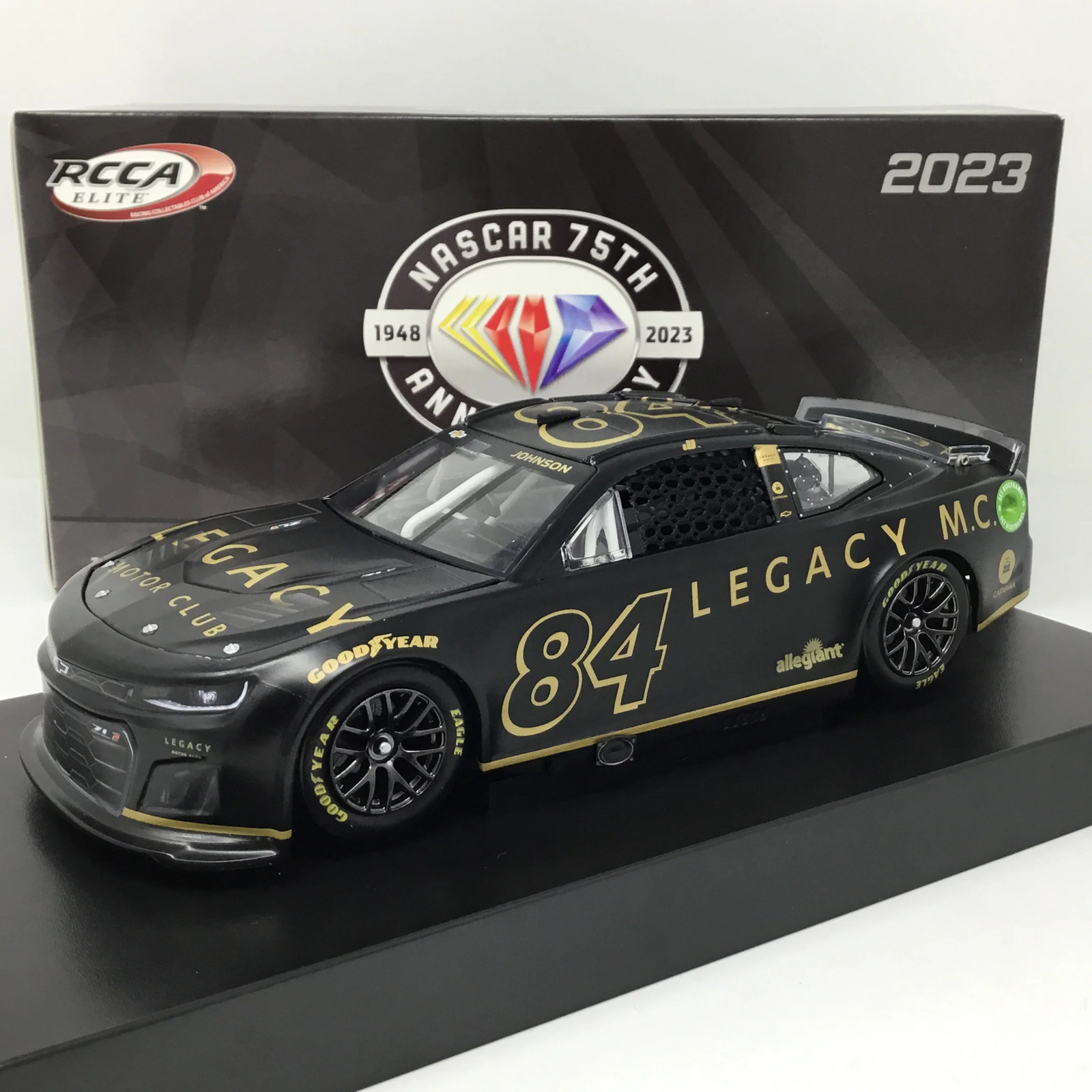 Jimmie Johnson 2023 Legacy Motor Club Test Car 1:24 Elite Diecast