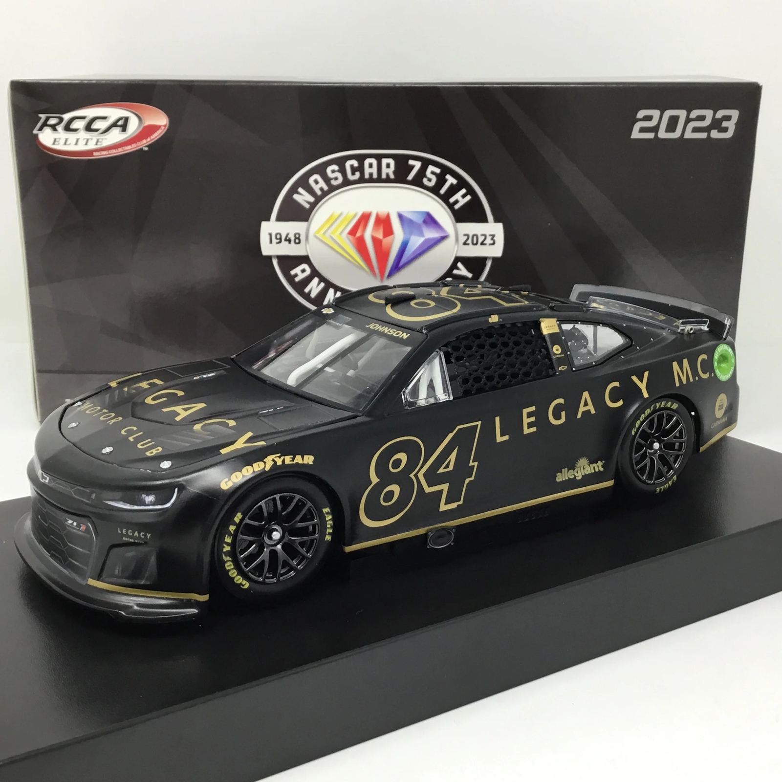 Jimmie Johnson 2023 Legacy Motor Club Test Car 1:24 Elite Diecast