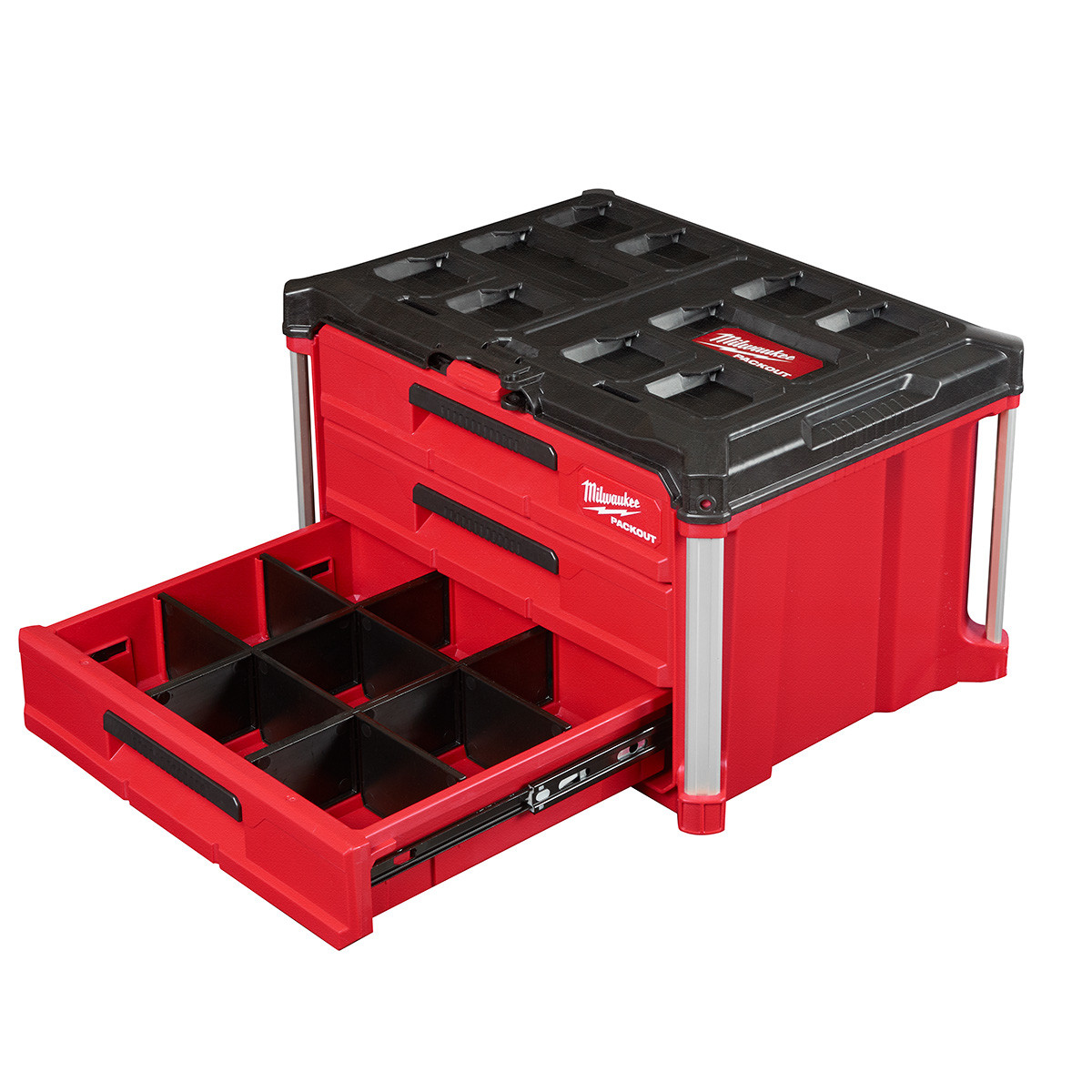 Milwaukee 48-22-8443 PACKOUT Drawer Tool Box Locking Bar 50 lb Capacity