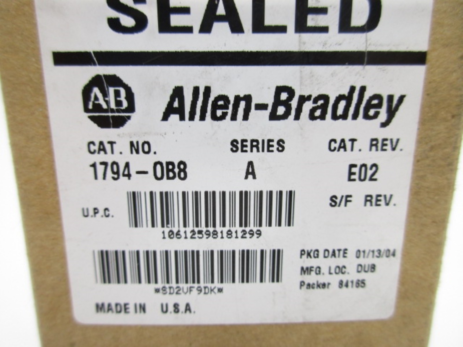 1794-OB8 New Sealed 1794-OB8 Flex 8 Point Digital Output Module Fast Ship