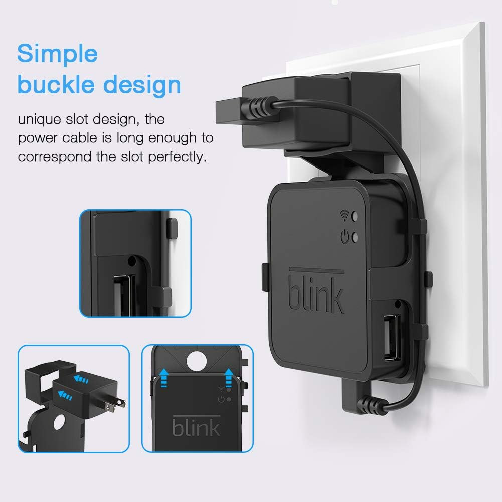 Wall Mount Stand for Blink Sync Module 2, Bracket Holder for Blink Outdoor, Indo