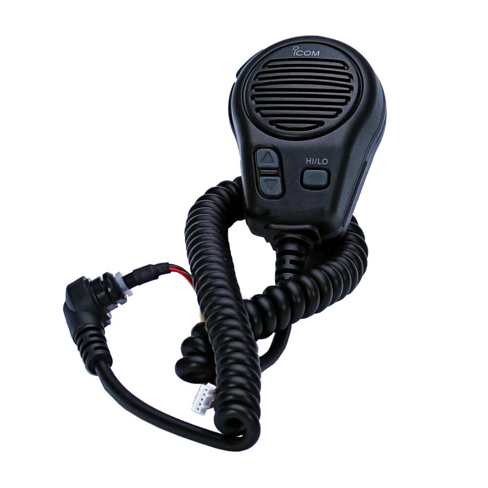 ICOM HM164B STANDARD BLACK HAND MIC FOR M412 & M304