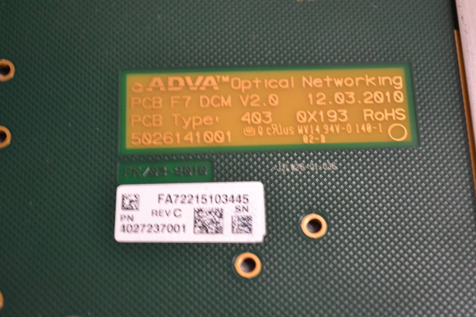 ADVA Optical Networking DCF-M 010/SSMF LBADVA70220401640