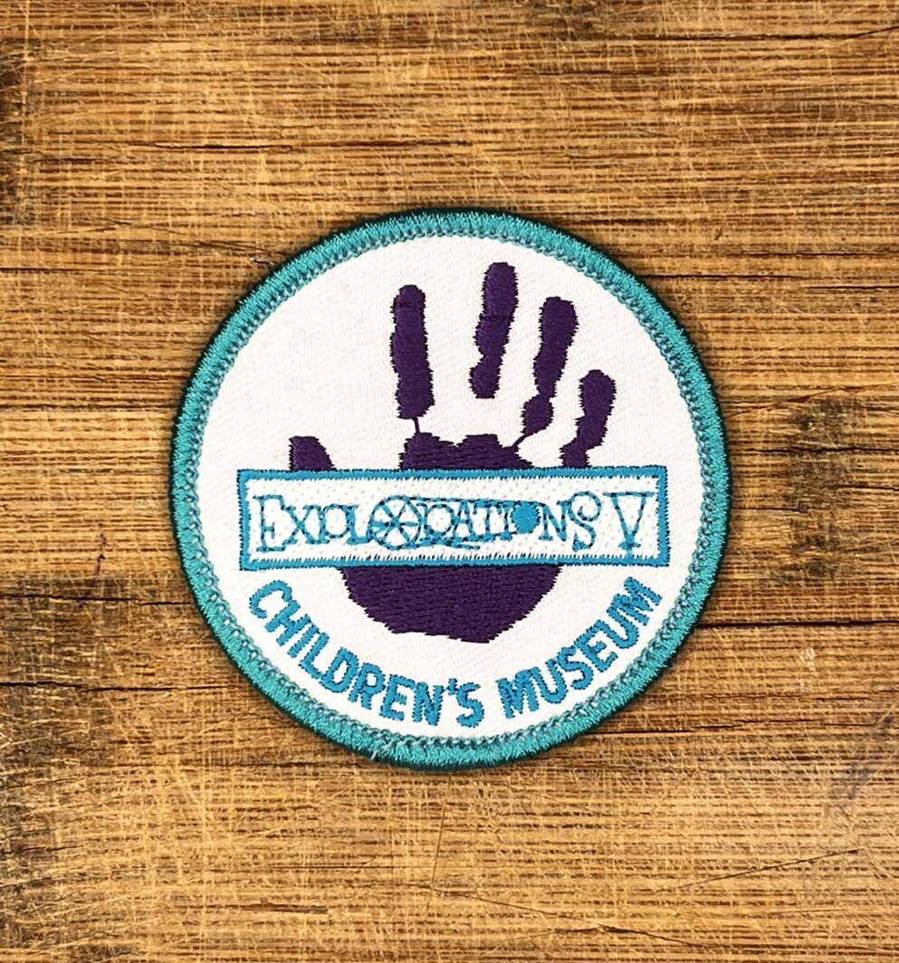 Explorations Children's Museum Patch 2.5in Embroidered St. Petersburg Florida