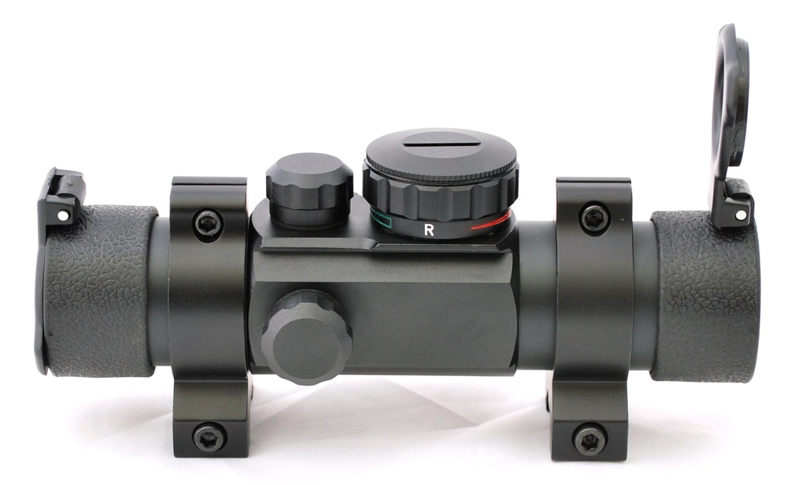 PHANTOM Reflex Multi Task Reticle Green Red Dot Scope Sight w/ Weaver Rings