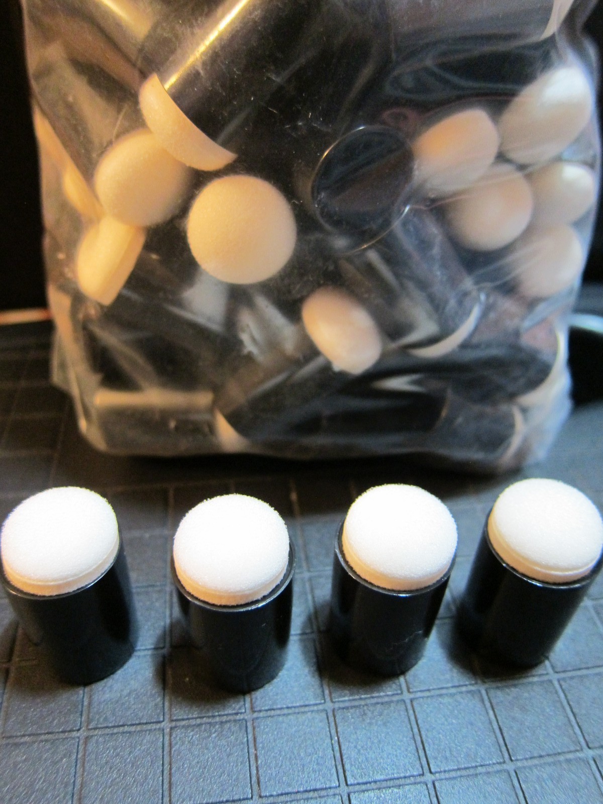 NEW Tsukineko Stamping/ Chalk Finger Sponge Dauber Daubers Set of 12