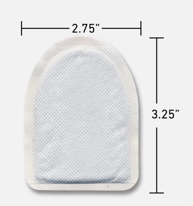 Grabber Ultra Thin 8+ Hours Big Pack Adhesive Toe Warmer