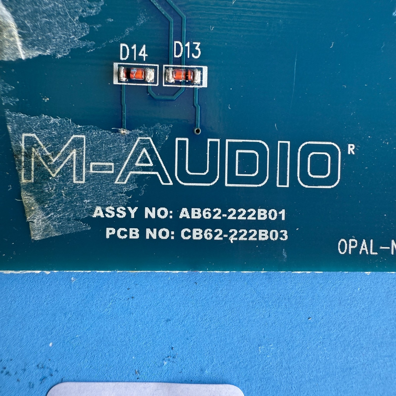 M-AUDIO AXIOM PRO 49 Keyboard MIDI Controller Part Keypad Board PCB & Number Pad