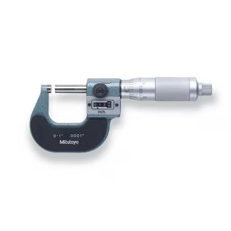 Mitutoyo 193-212 Digital Micrometer, 1 To 2", Friction
