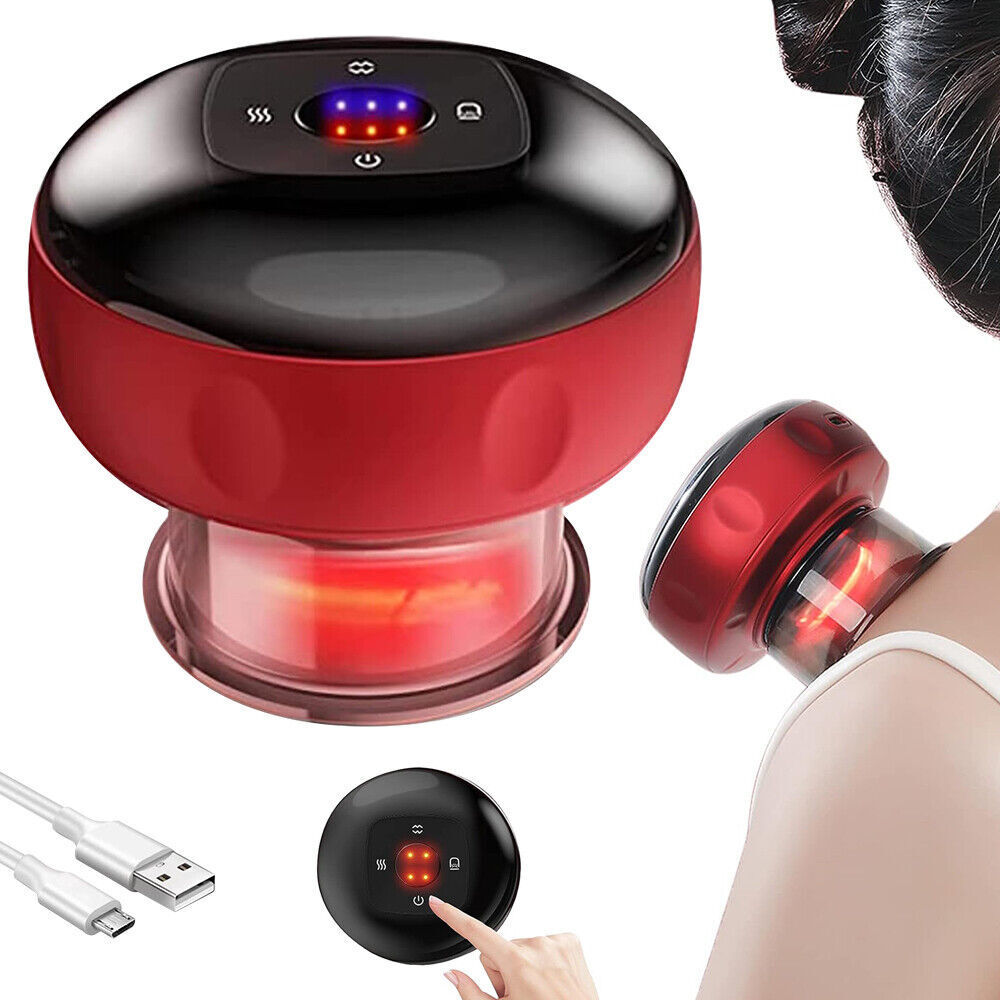 Smart Electric Cupping Massage Suction Vacuum Scraping Therapy Machine USB Plug