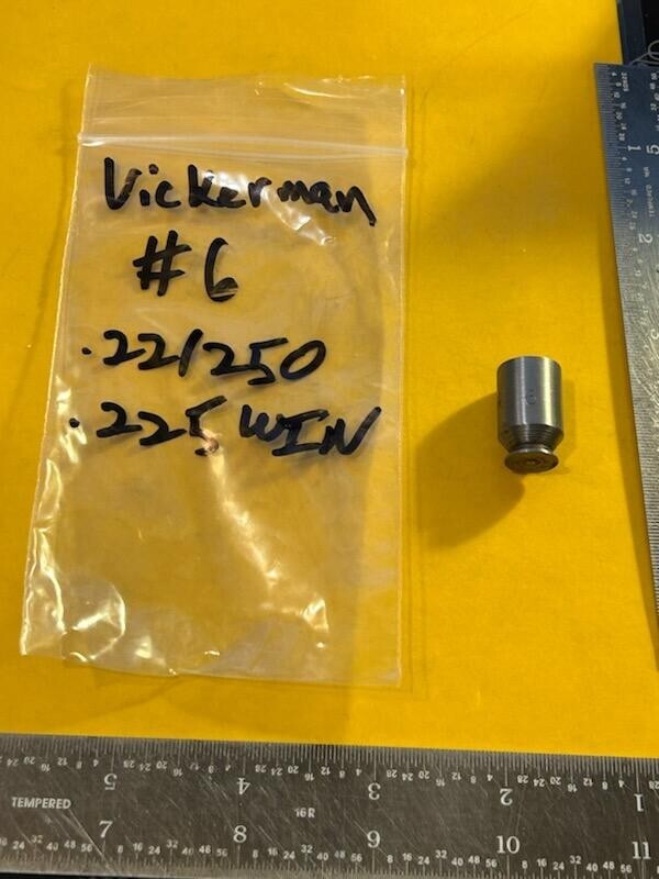 Vickerman EXT. N0. 6 Shell Holder (.22/250, .225 WIN)