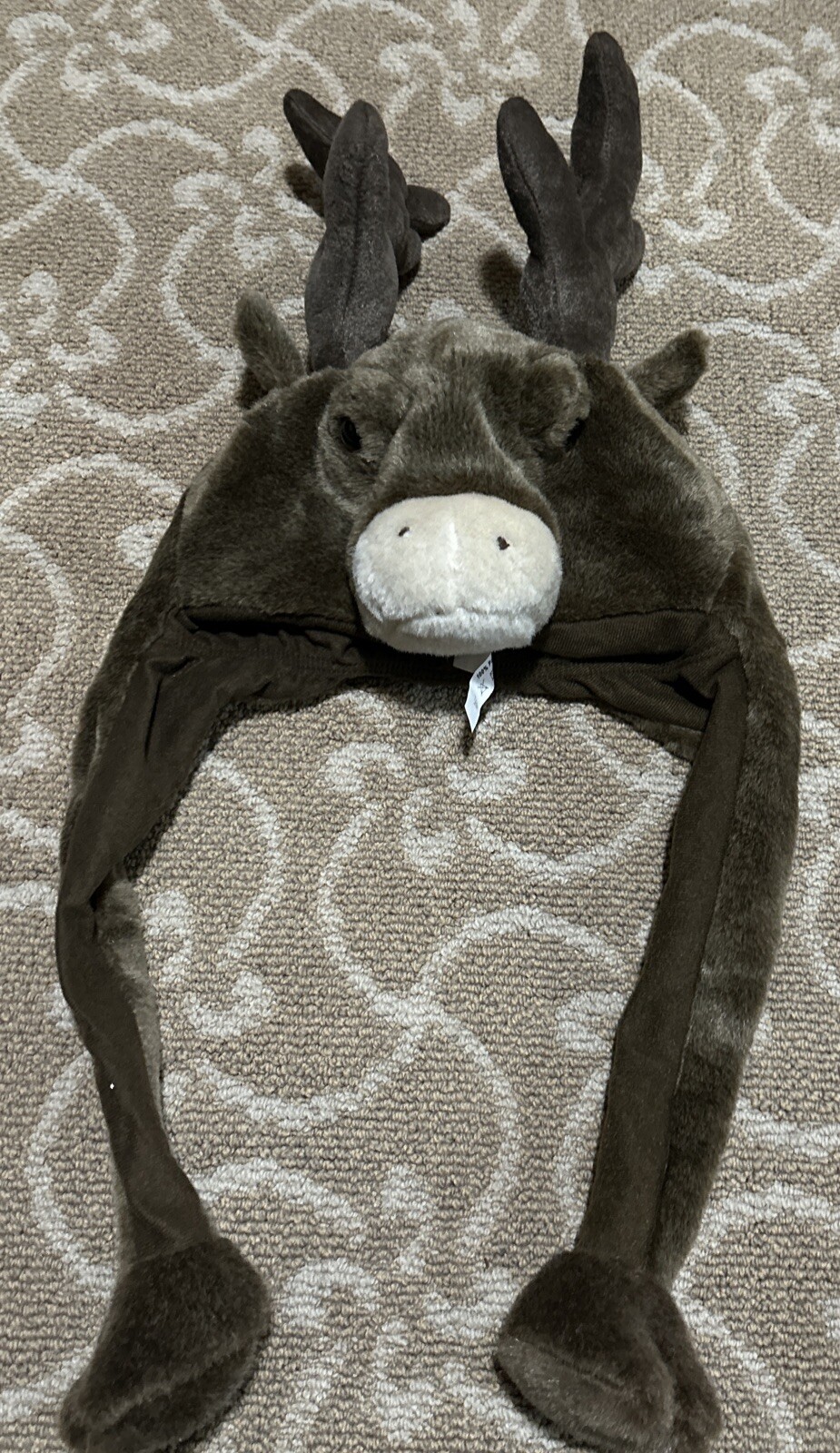 Trapper Hat Ear Cover Flaps Costume Unisex Teen Youth Adult OneSize Moose ELK FS