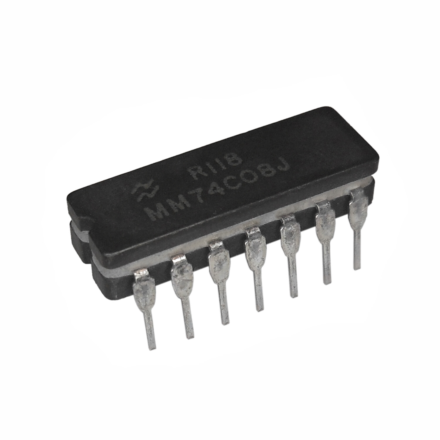 2pc MM74C08J Quad 2-Input AND Gate 14 Pin Ceramic NSC
