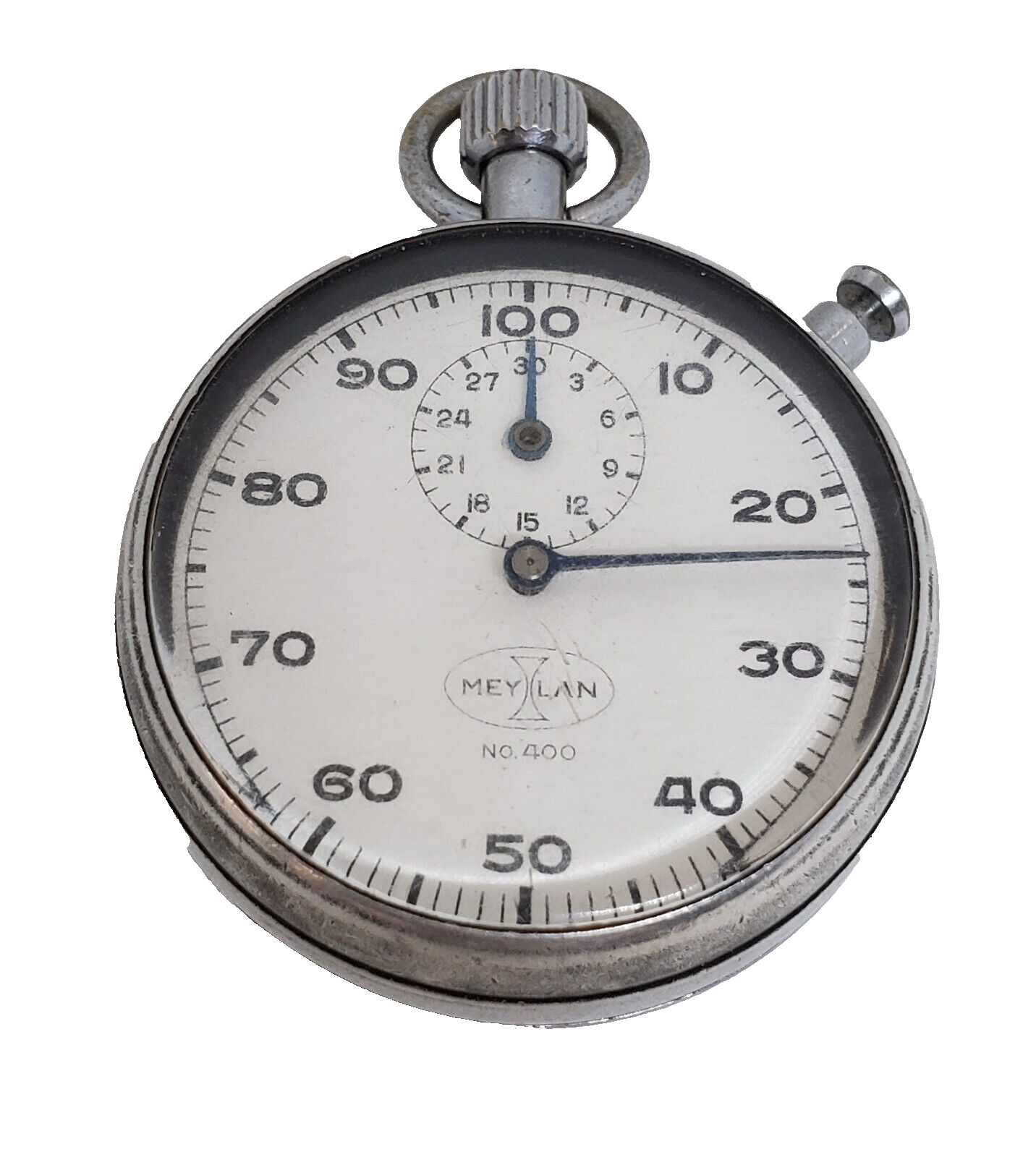 VINTAGE 1960s Swiss Meylan No. 400 Stopwatch in Working Condition