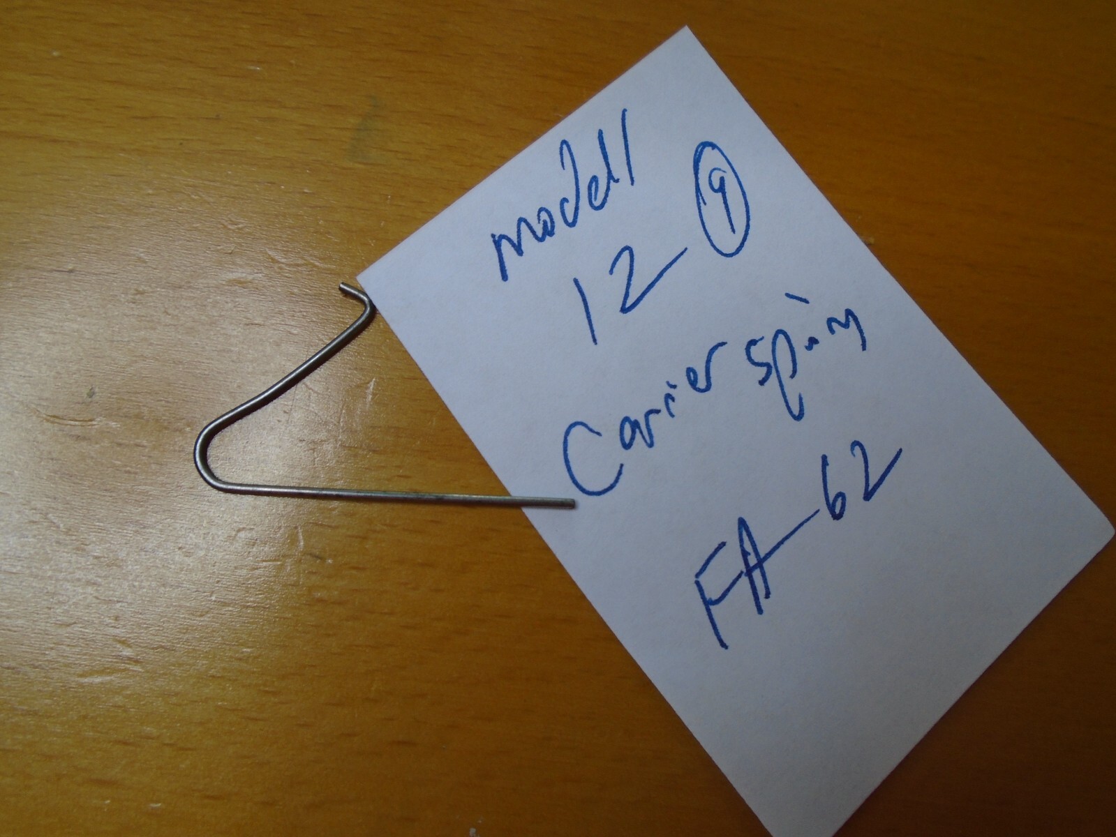 Winchester Carrier Spring For Model 12 Ga. Shotgun