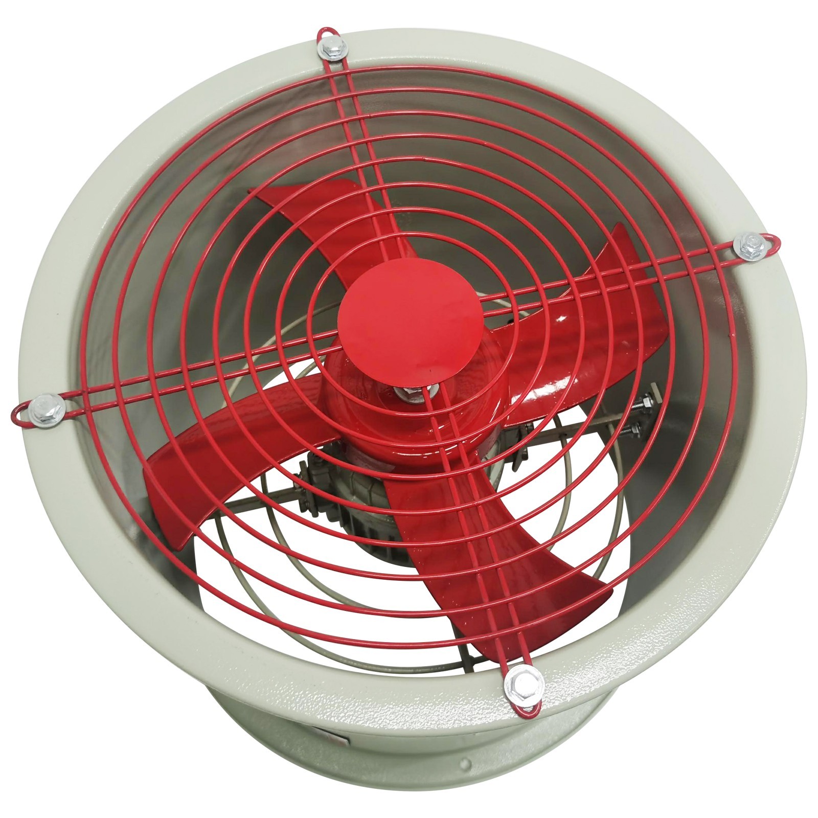 12" Hazardous Location Axial Fan Explosion-Proof Inline Duct Blower Ventilation