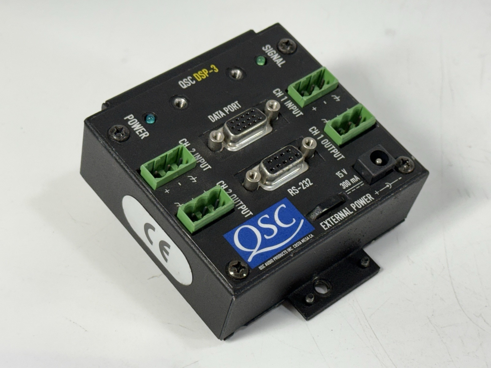 QSC DSP-3 Digital Signal Processor Module ~ No Power Supply / WORKING