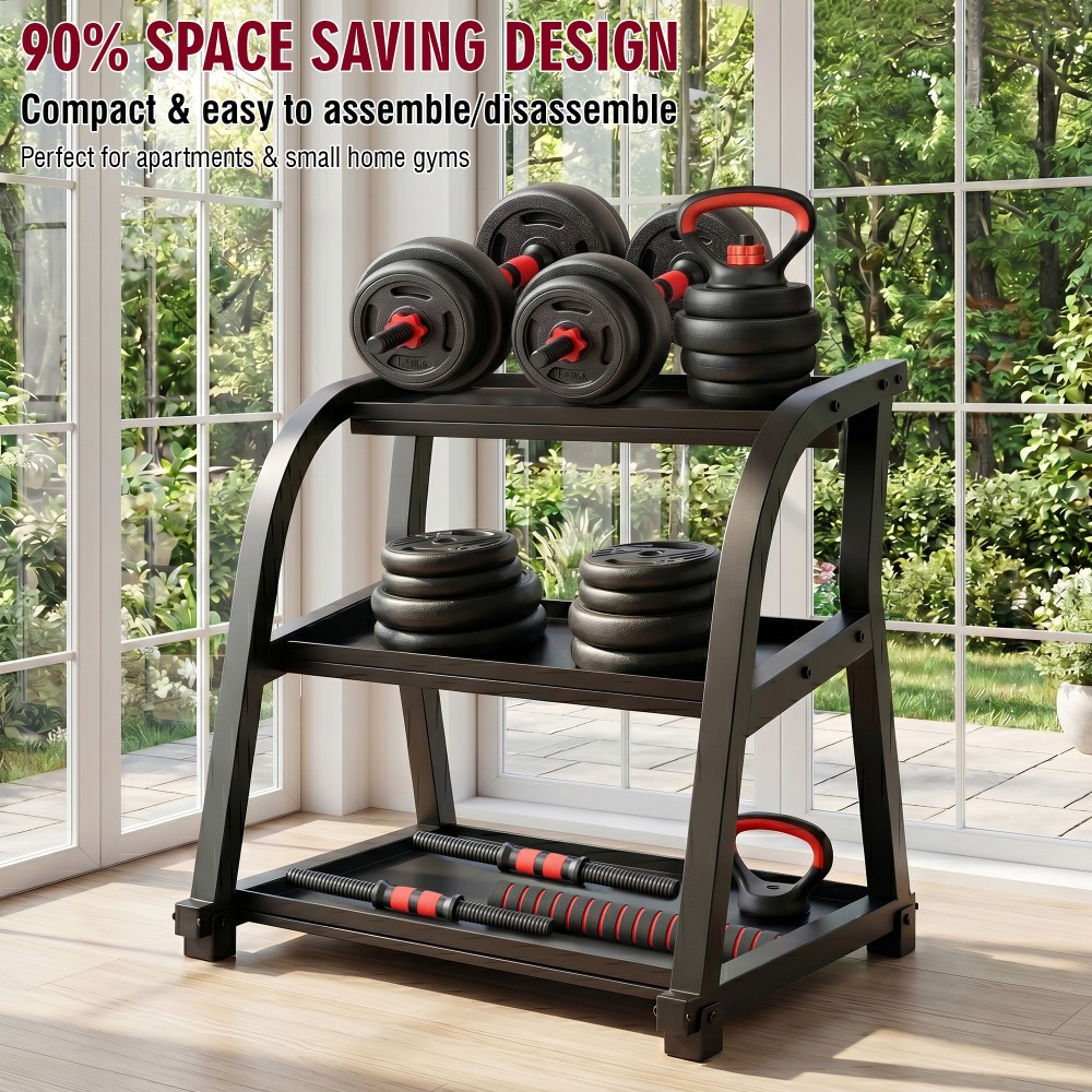 66LB Adjustable Dumbbell Set,Convertible Weights,Dumbbells, Barbell, Kettlebells