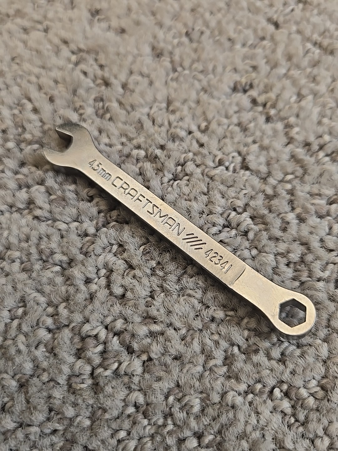 Craftsman 42341 4.5mm 6pt Combination CMMT Midget Ignition Wrench