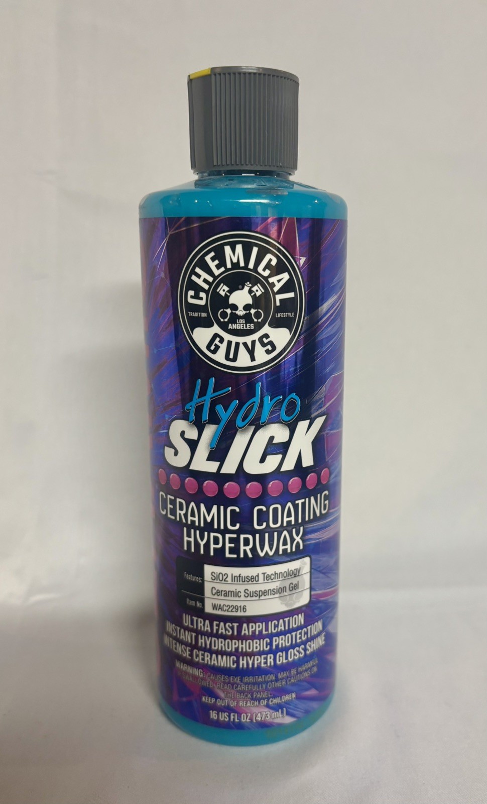 Chemical Guys HydroSlick Ceramic Coating Hyper Wax 16 oz NEW