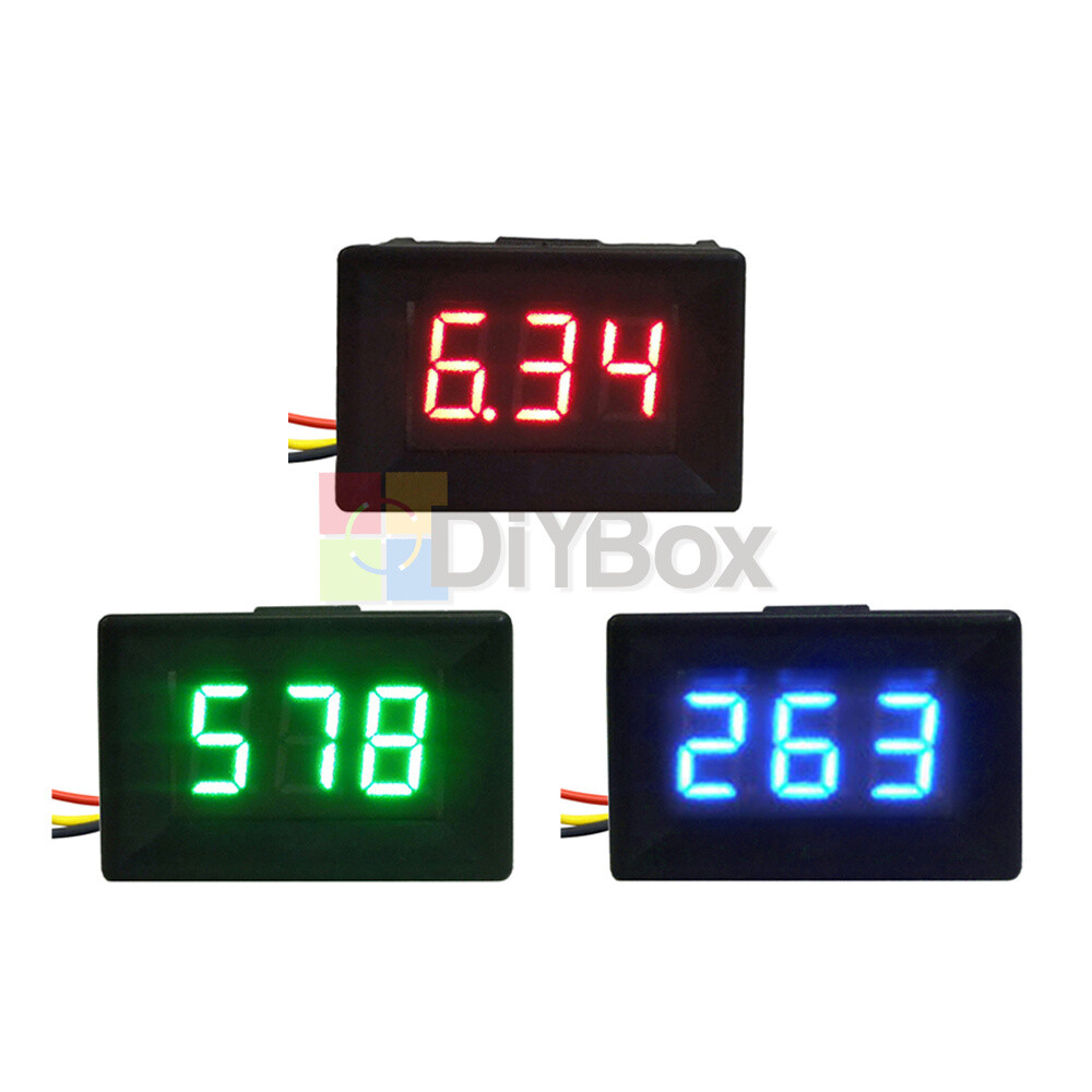 DC0-300V 0-600V 0.56'' /0.36'' Mini LED Digital Voltmeter Voltage Meter Tester