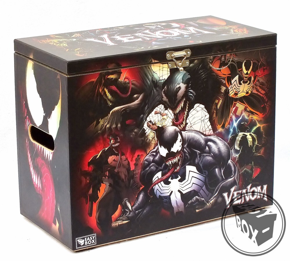 Venom - Large Comic Book Hard Storage Box Chest MDF