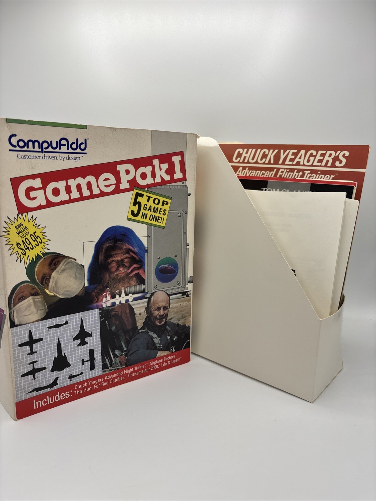 The Software Tool Works Game Pak 5 Games In 1 IBM PC & Compatibles Vintage RARE￼