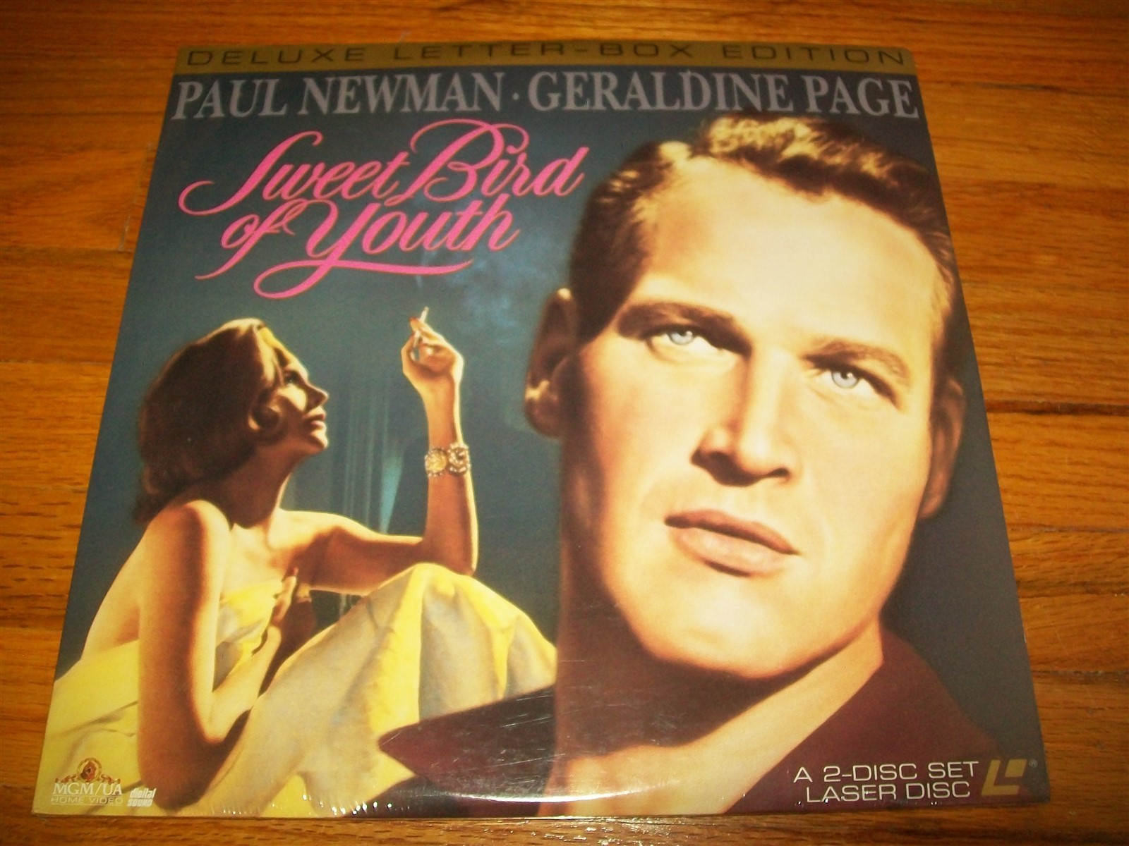 SWEET BIRD OF YOUTH 2-Laserdisc LD WIDESCREEN FORMAT BRAND NEW RARE PAUL NEWMAN