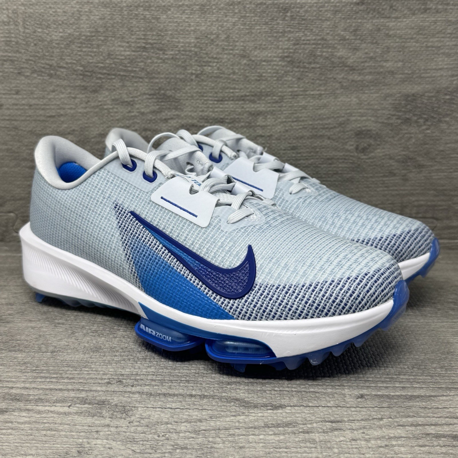 Nike Air Zoom Infinity Tour 2 Golf Shoes Royal Blue Gray FD0218-001 Size 9 Wide