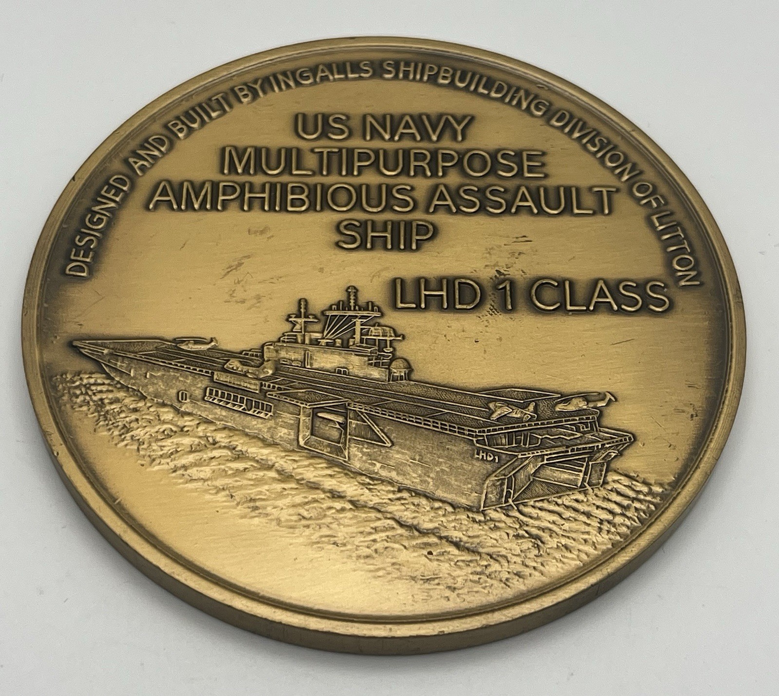 Very Rare USS Kearsarge LHD 3 Christening Coin March 26, 1993