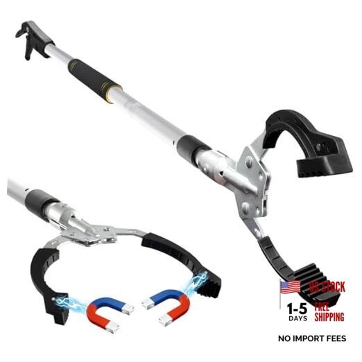 Grabber Reacher Tool Heavy Duty,53in Extra Long Trash Picker Upper Grabber 1