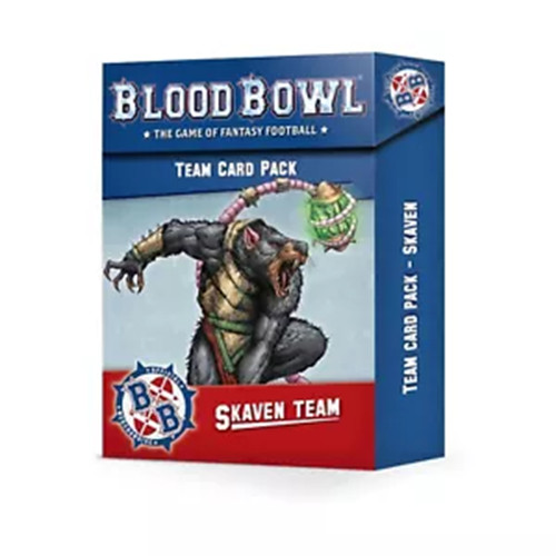Games Workshop Blood Bowl Skaven Team Card Pack - Skaven