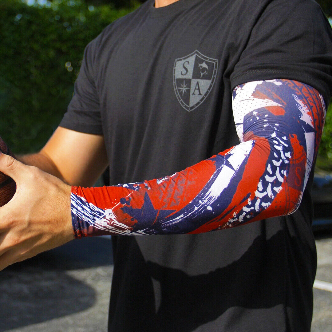 SA Adult Microfiber Single Arm Sleeve. Baseball, basketball or any activity