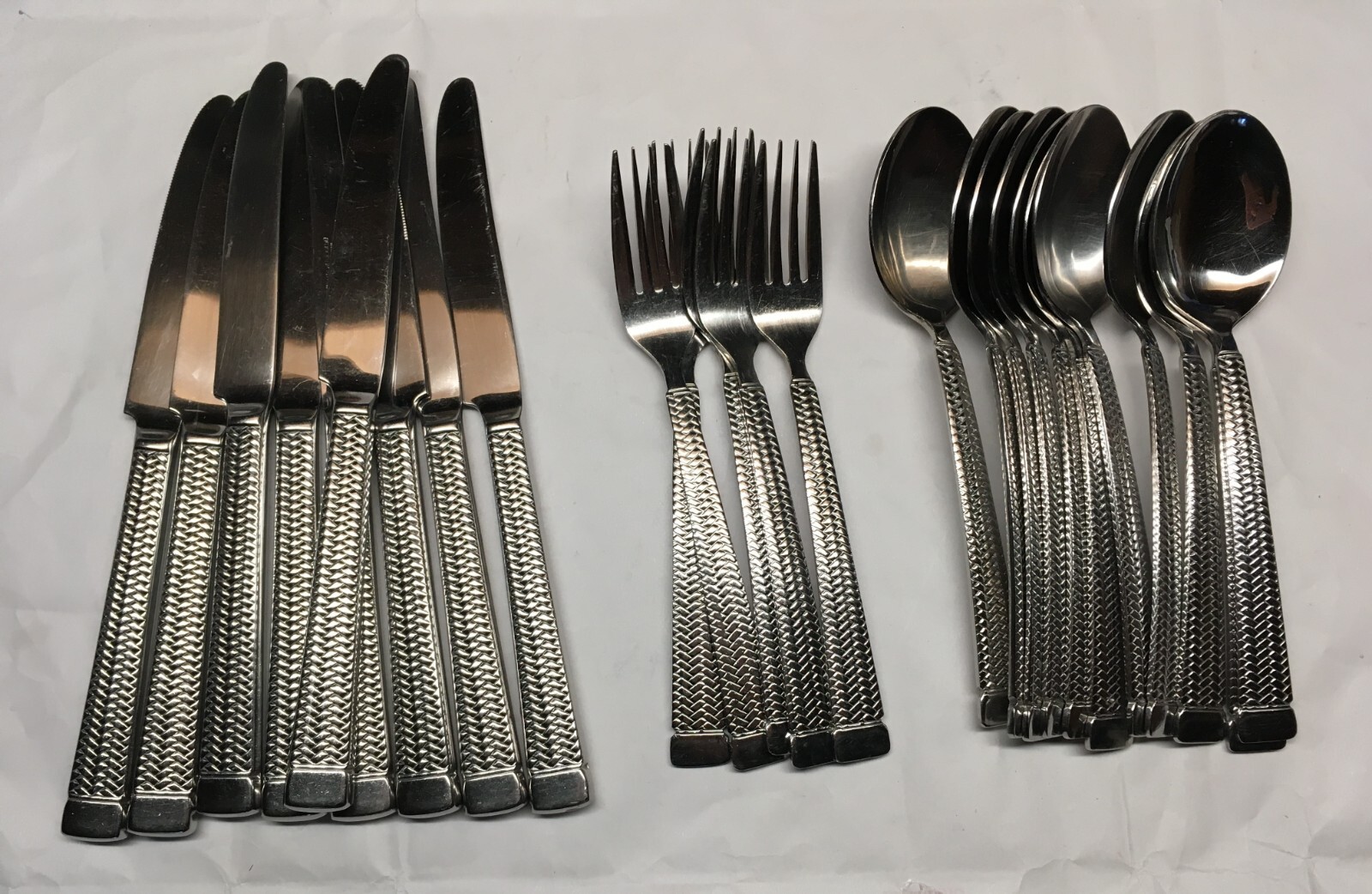 THE MAIN COURSE MNF34 18-8 Stainless Japan Braided Handle Flatware – Choice