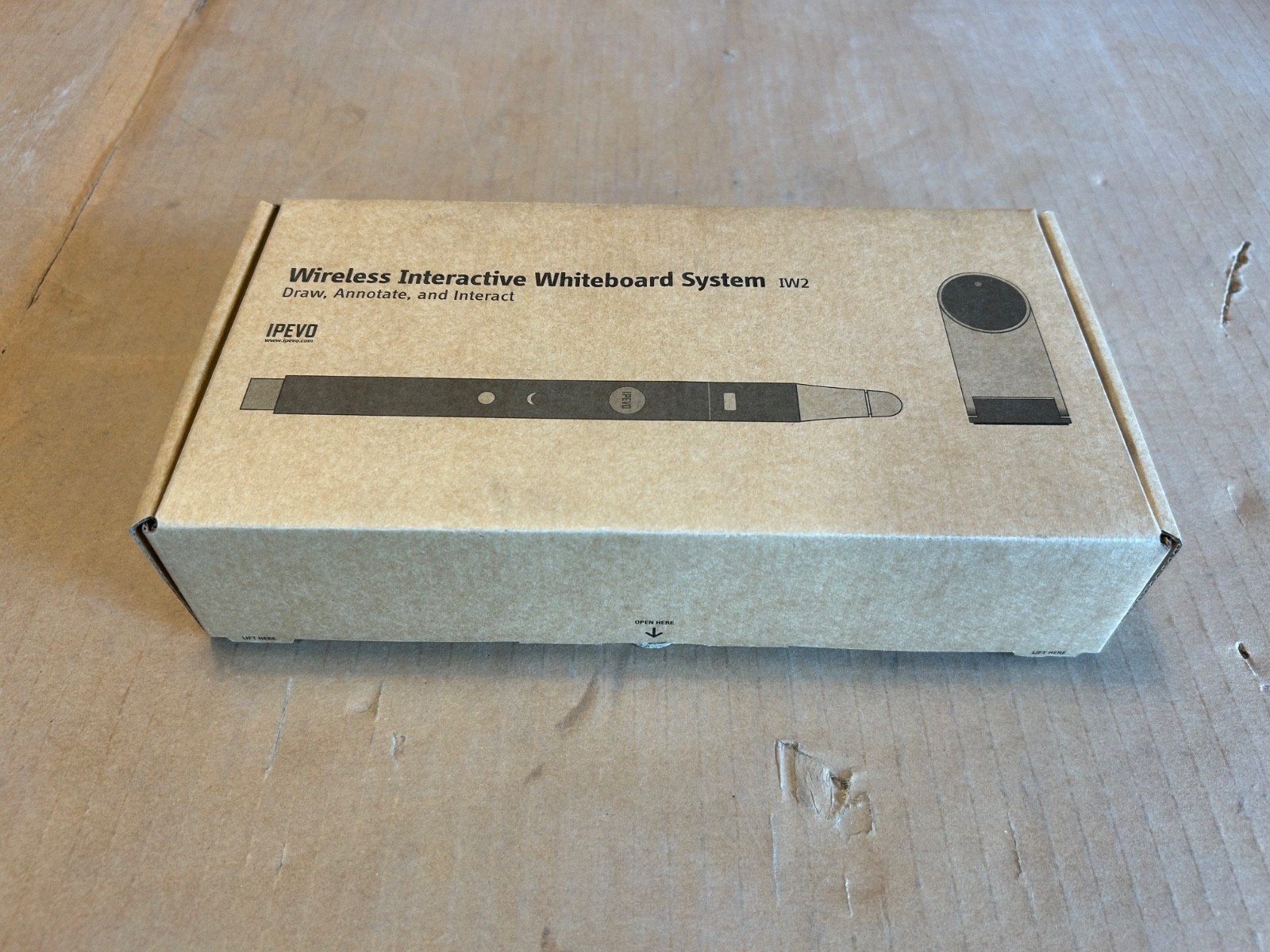 IPEVO IW2 Wireless Interactive Whiteboard System Pen & Accessories