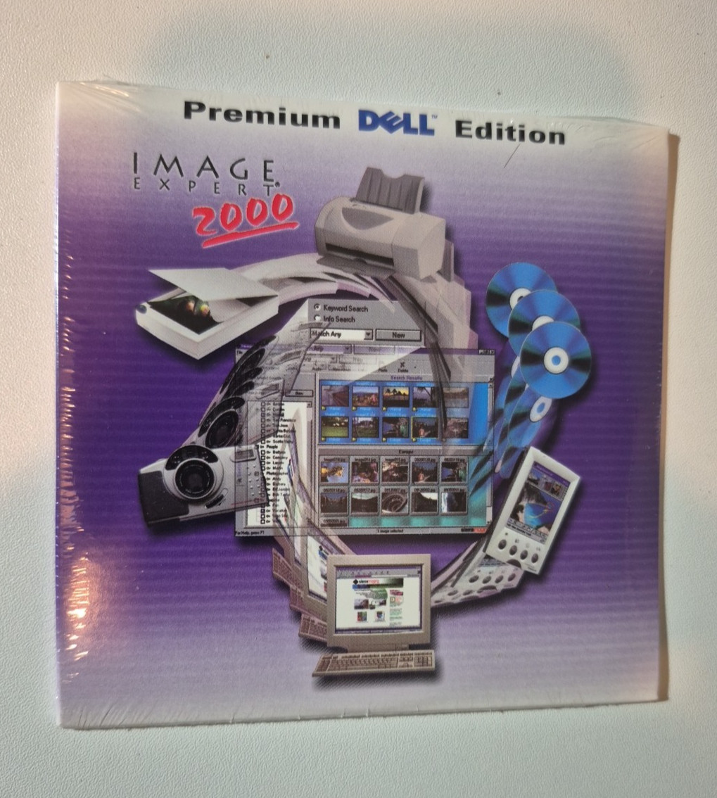 Premuim DELL Edition Image Expert 2000 CD-ROM FACTORY SEALED PC WINDOWS